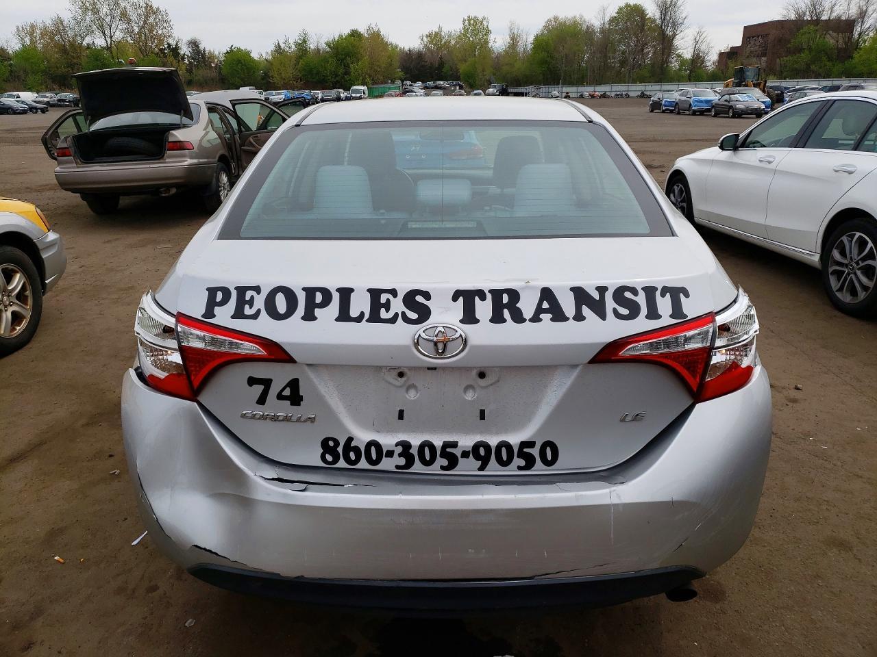 2015 Toyota Corolla Le - Фото 6