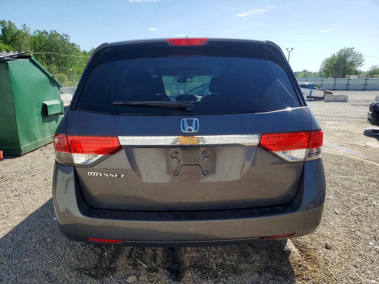 2015 Honda Odyssey Exl - Image 6