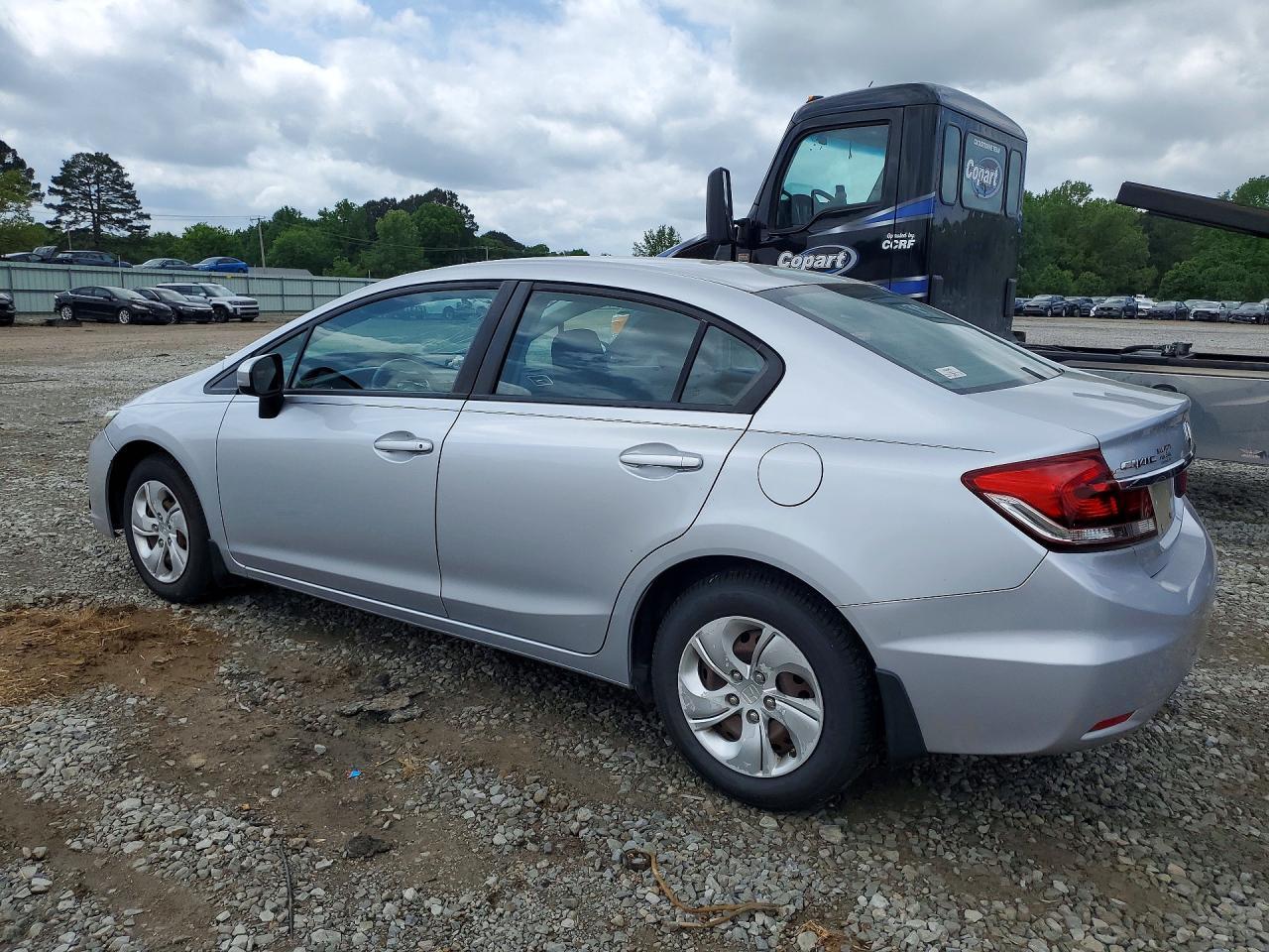 2014 Honda Civic Lx - Фото 2