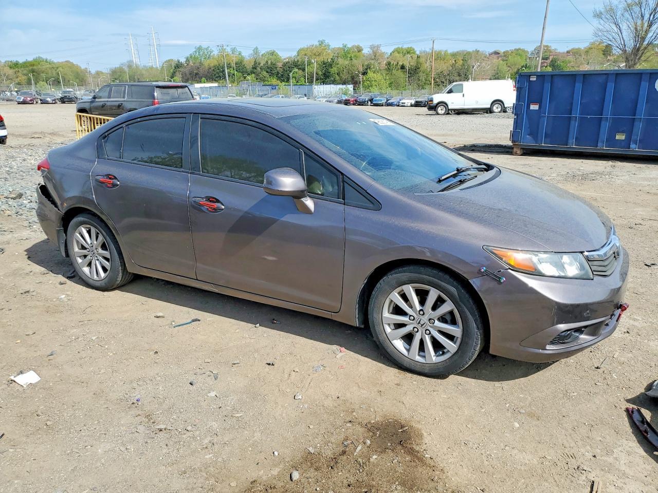 2012 Honda Civic Exl - Фото 4
