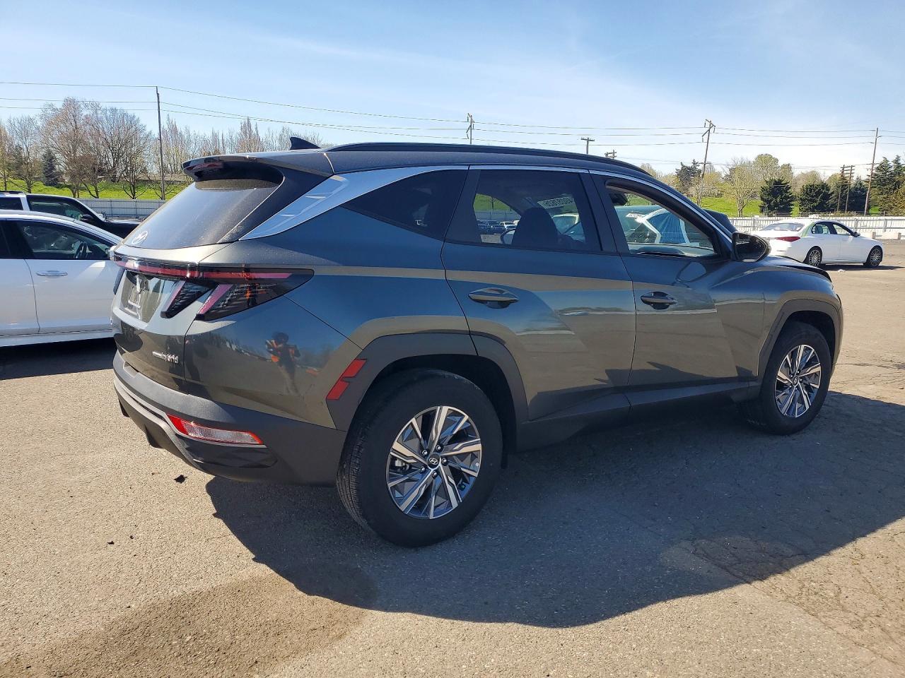 2023 Hyundai Tucson Hybrid Blue - Image 3