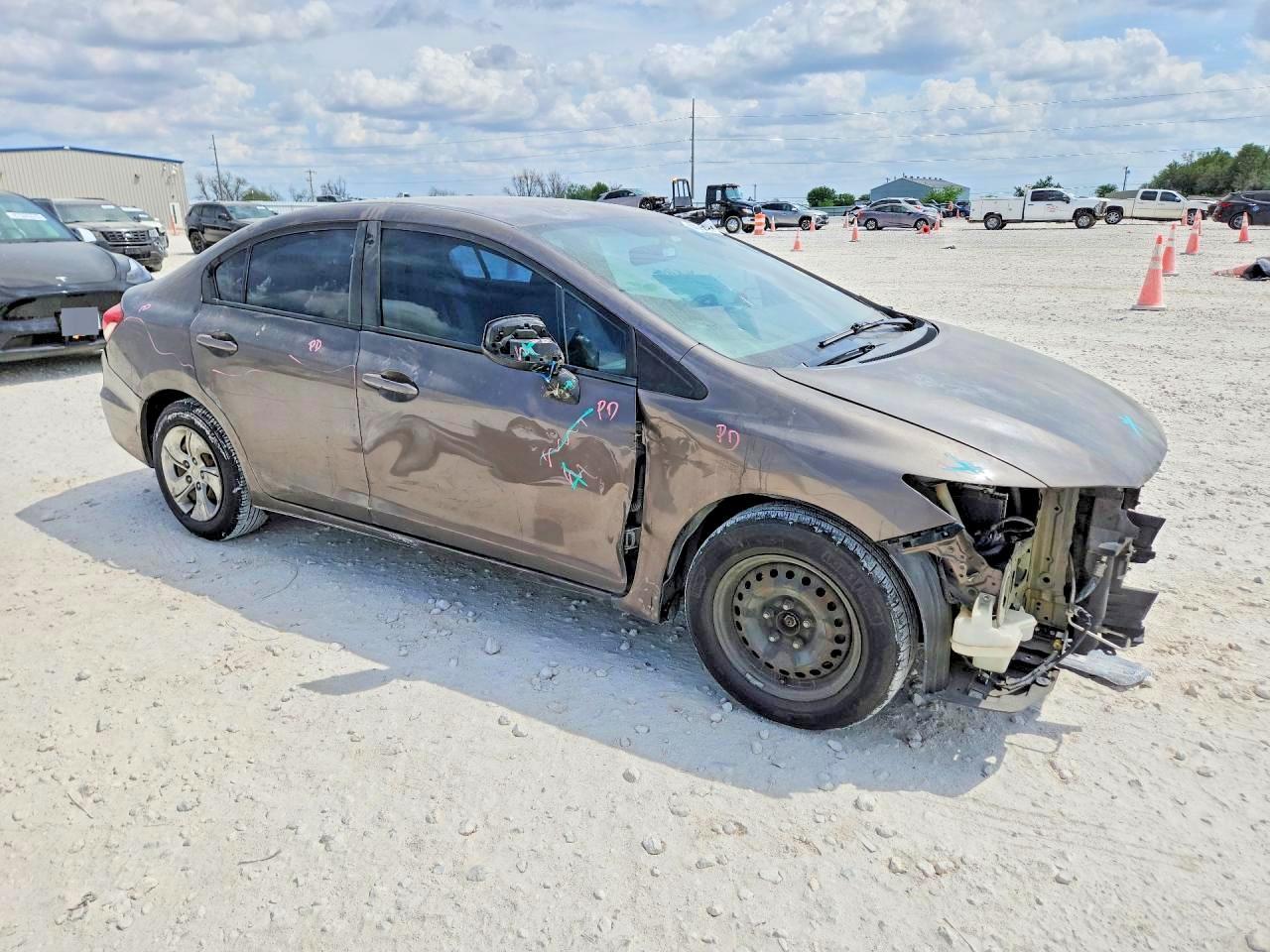 2013 Honda Civic Lx - Фото 4