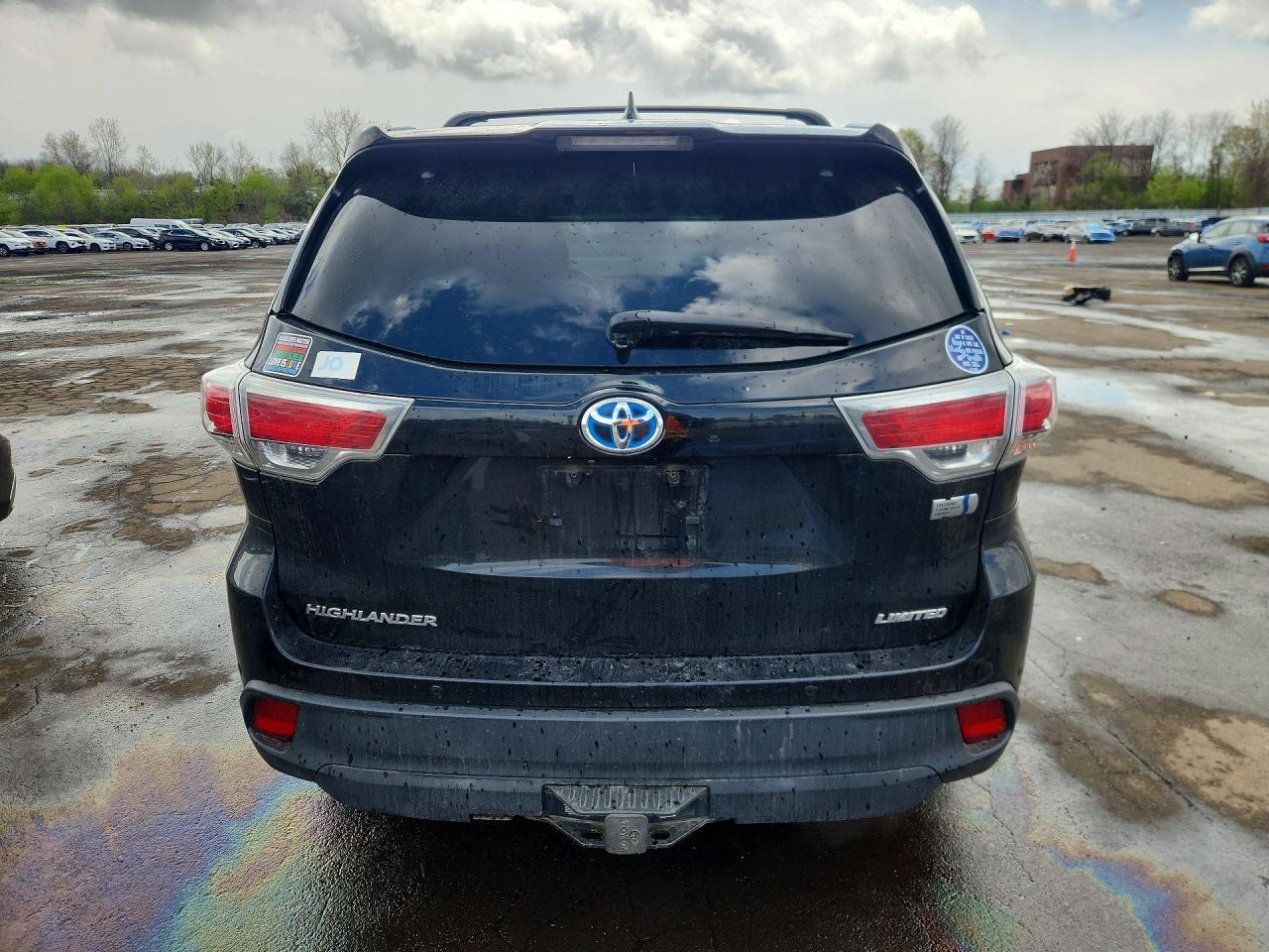 2015 Toyota Highlander Hybrid Limited Platinum - Фото 6