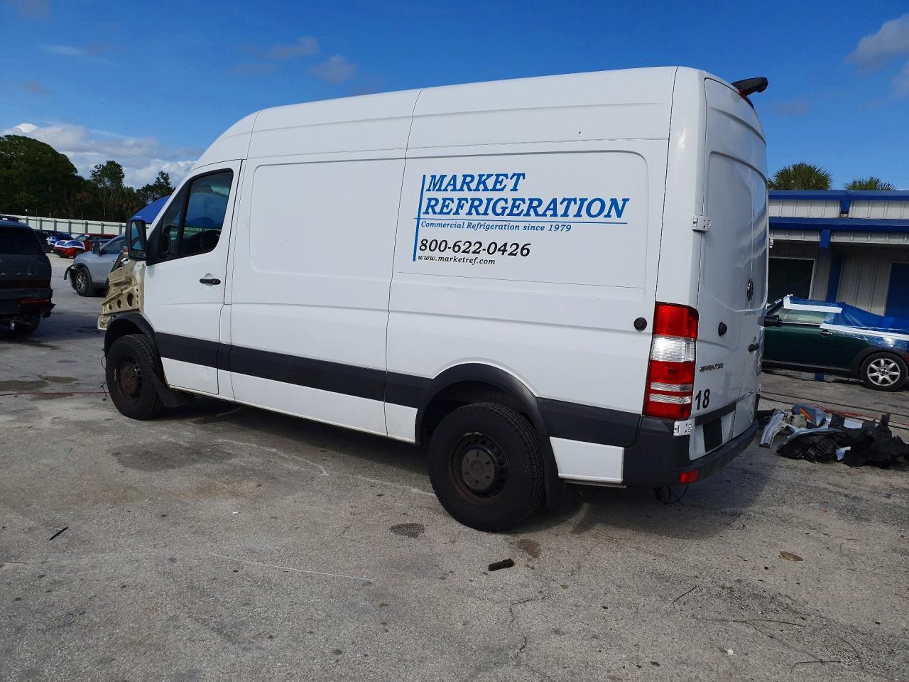 2018 Mercedes Benz Sprinter 2500 Delivery Van - Image 2