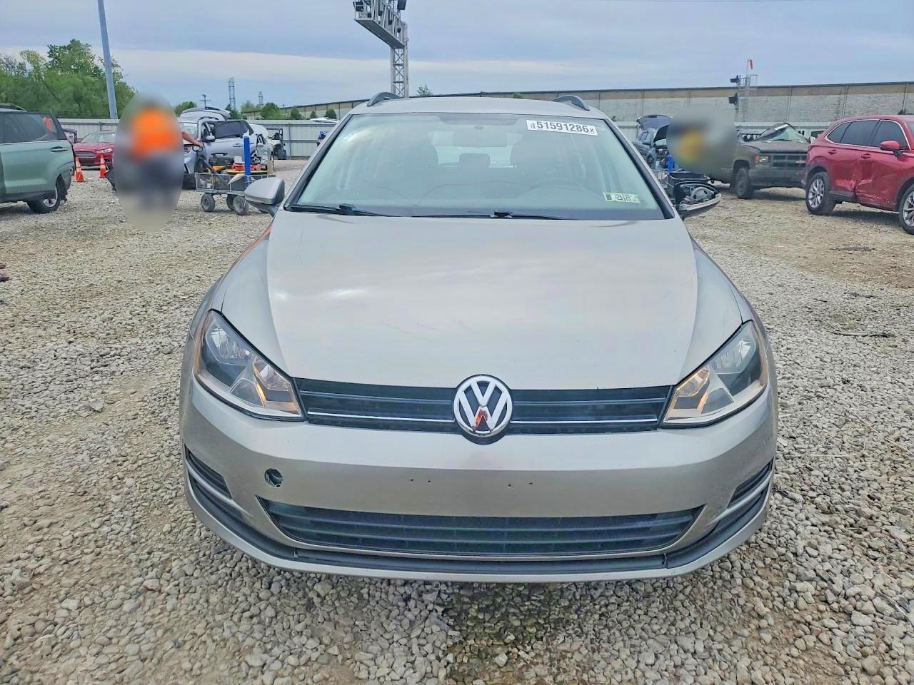 2017 Volkswagen Golf Sportwagen S - Фото 5