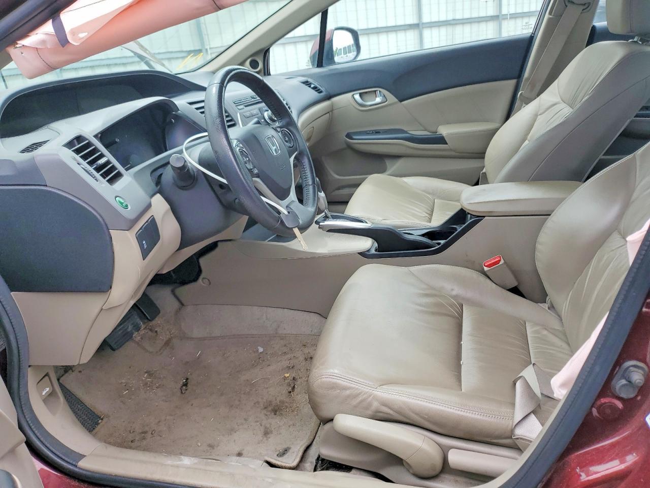 2012 Honda Civic Exl - Фото 7