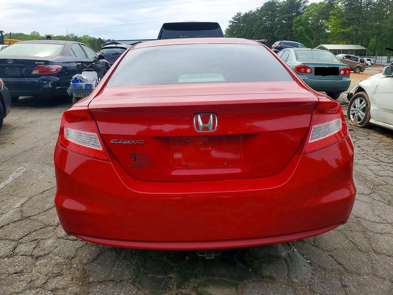 2012 Honda Civic Lx - Фото 6