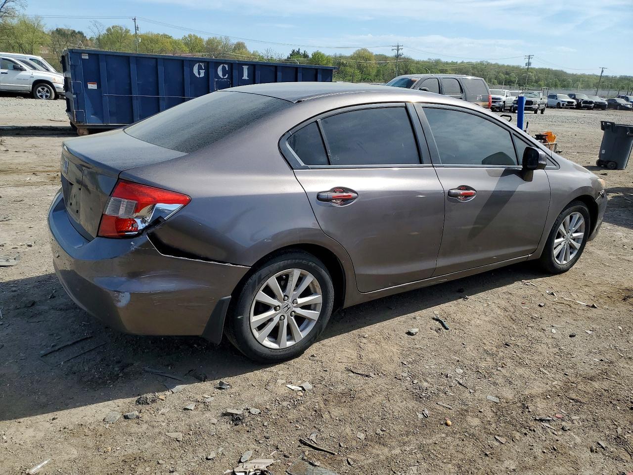 2012 Honda Civic Exl - Фото 3