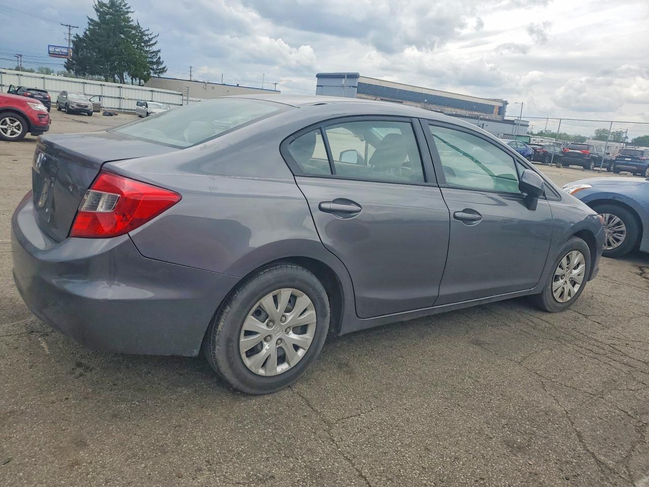 2012 Honda Civic Lx - Фото 3