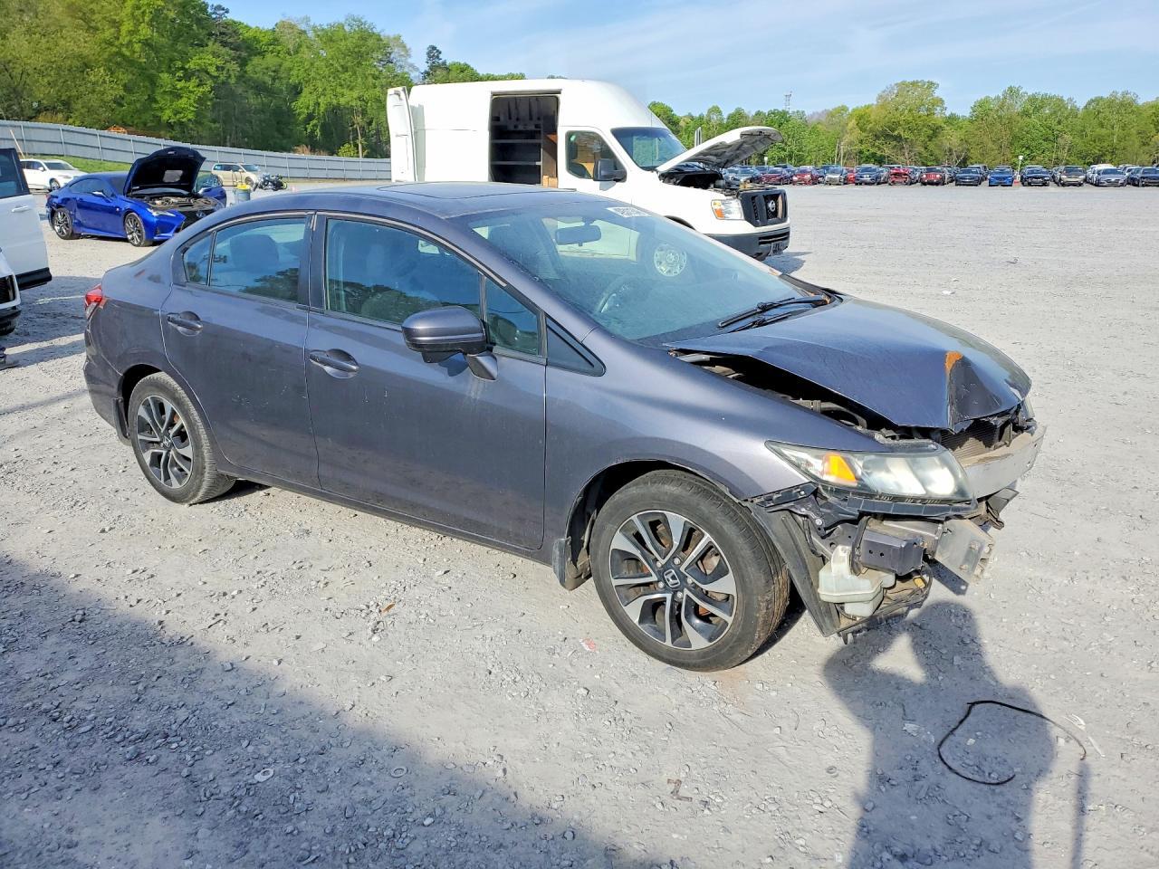 2014 Honda Civic Ex - Фото 4
