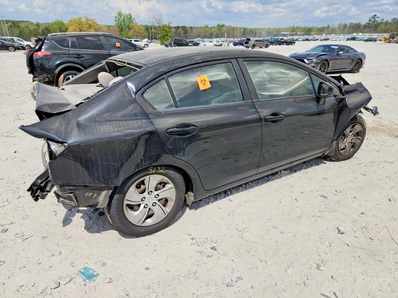 2013 Honda Civic Lx - Фото 3