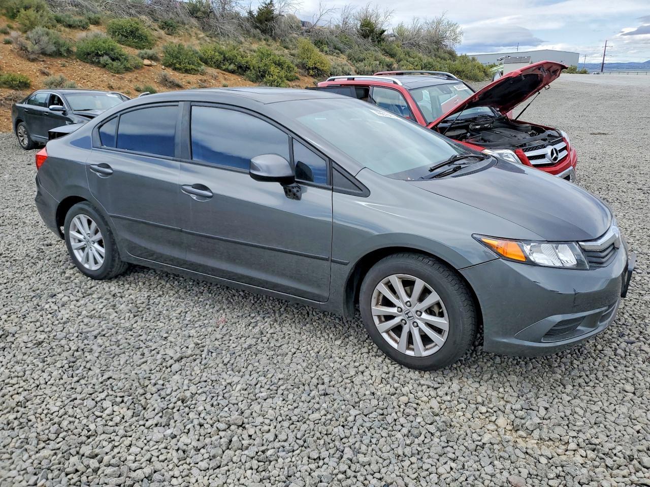 2012 Honda Civic Exl - Фото 4