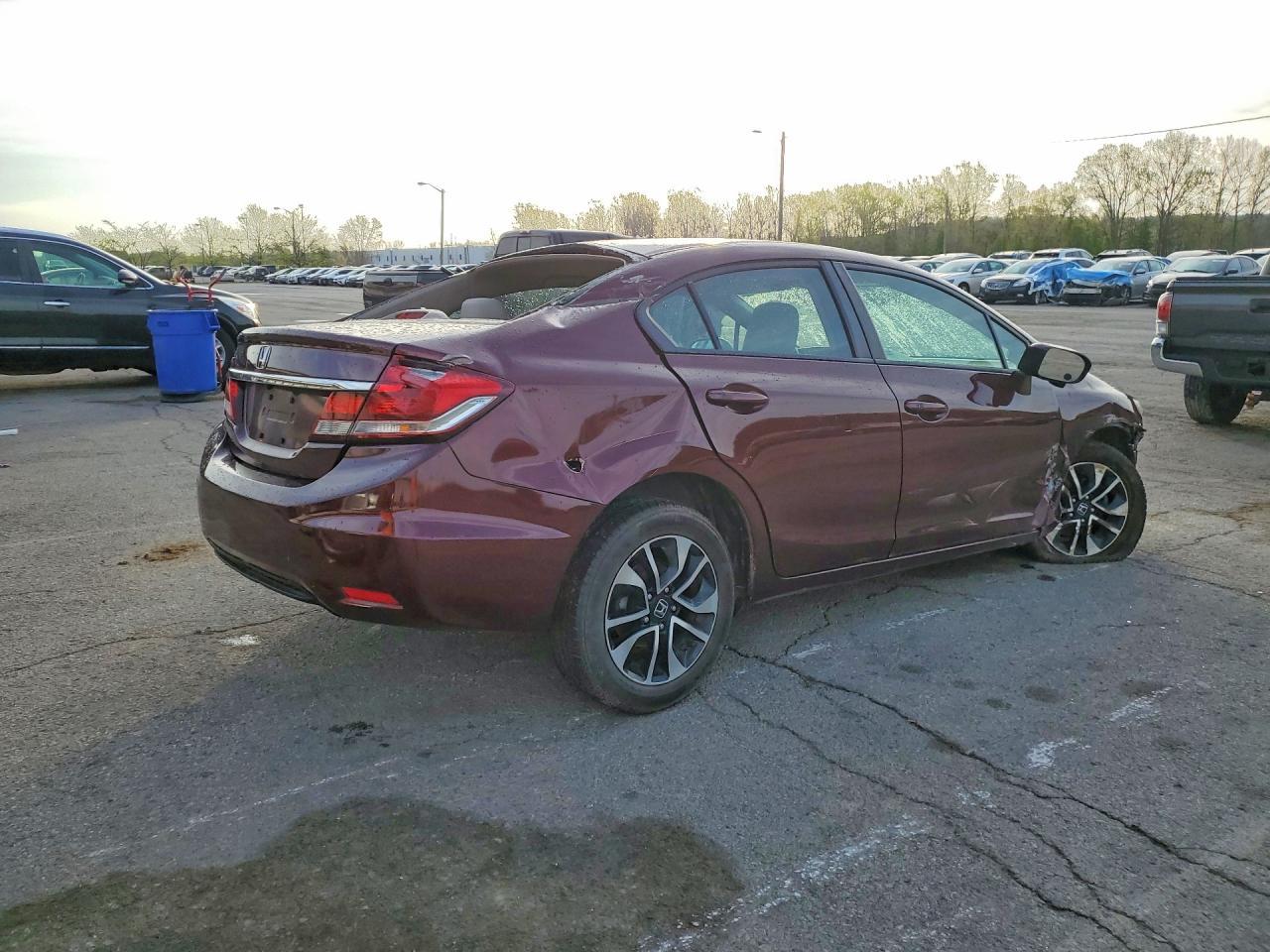 2015 Honda Civic Ex - Фото 3