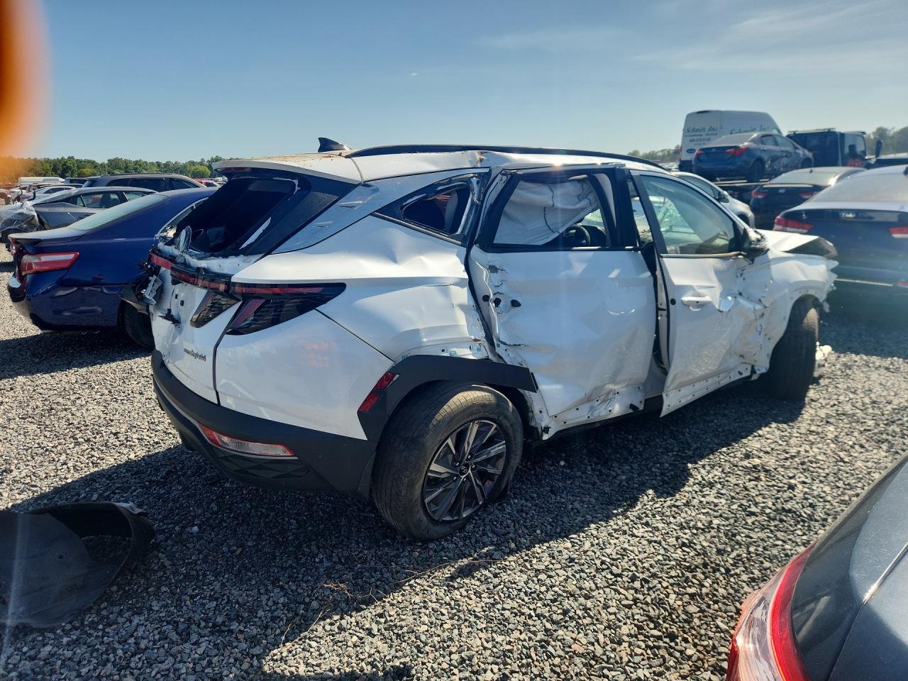 2022 Hyundai Tucson Blue - Image 3