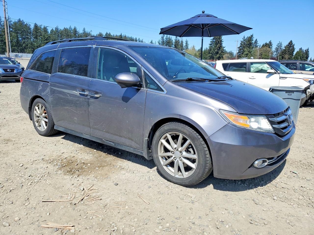 2014 Honda Odyssey Exl - Фото 4