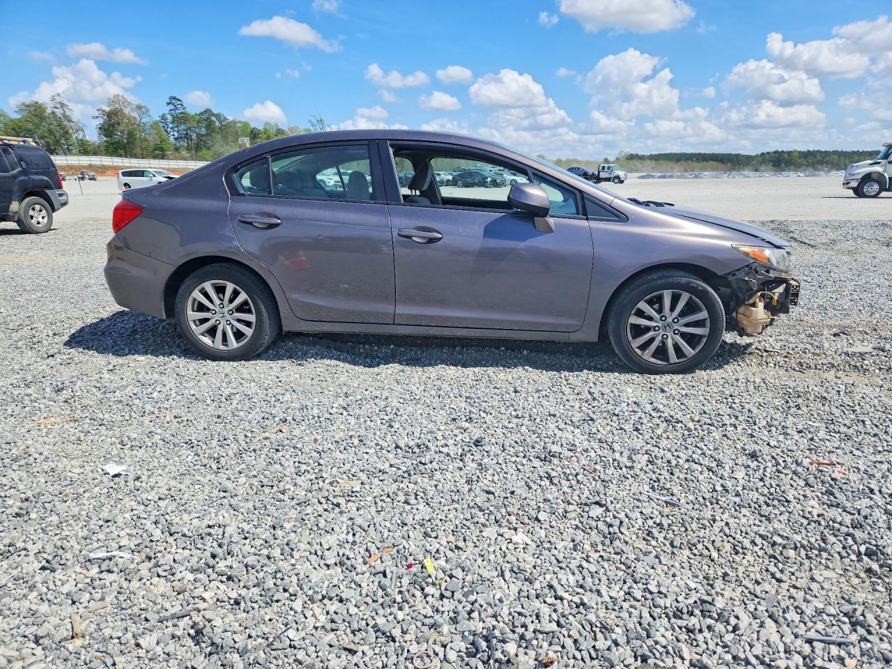 2012 Honda Civic Ex - Фото 4