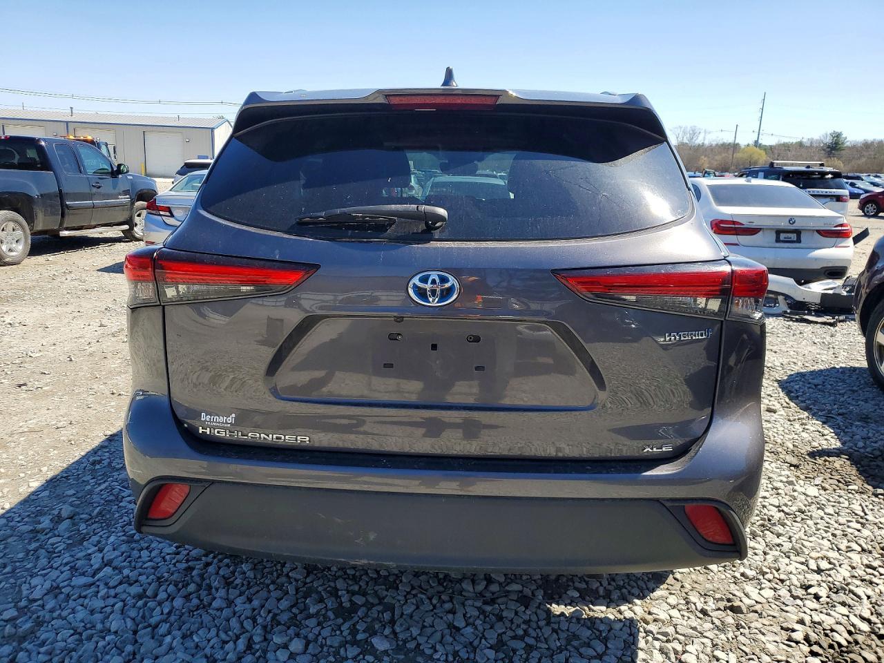 2021 Toyota Highlander Hybrid Xle - Фото 6