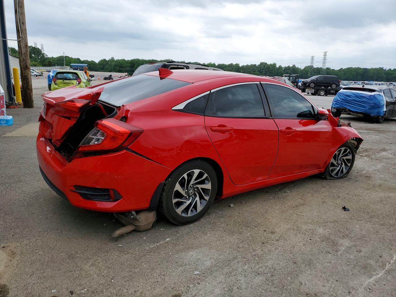 2017 Honda Civic Ex - Фото 3