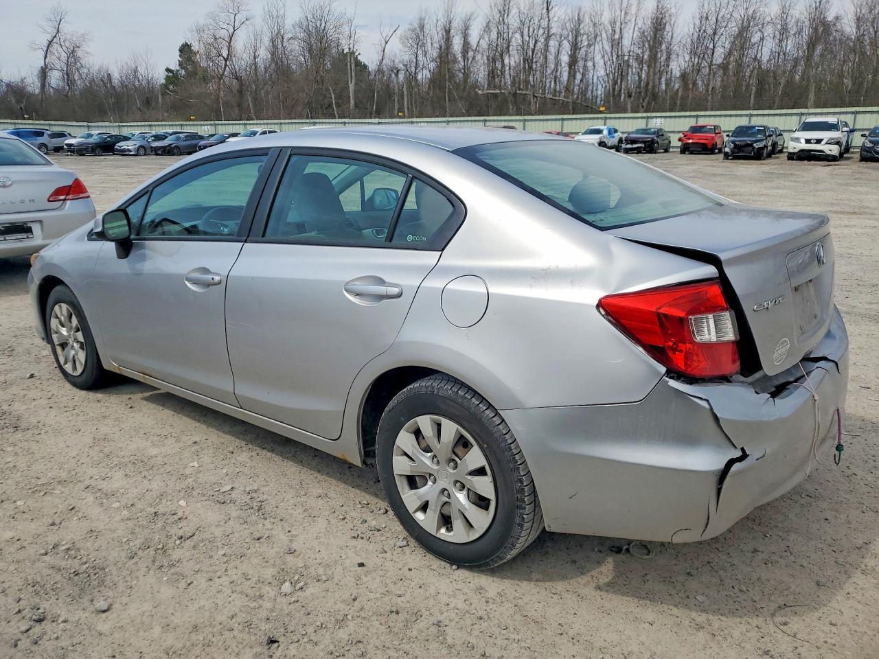 2012 Honda Civic Lx - Фото 2
