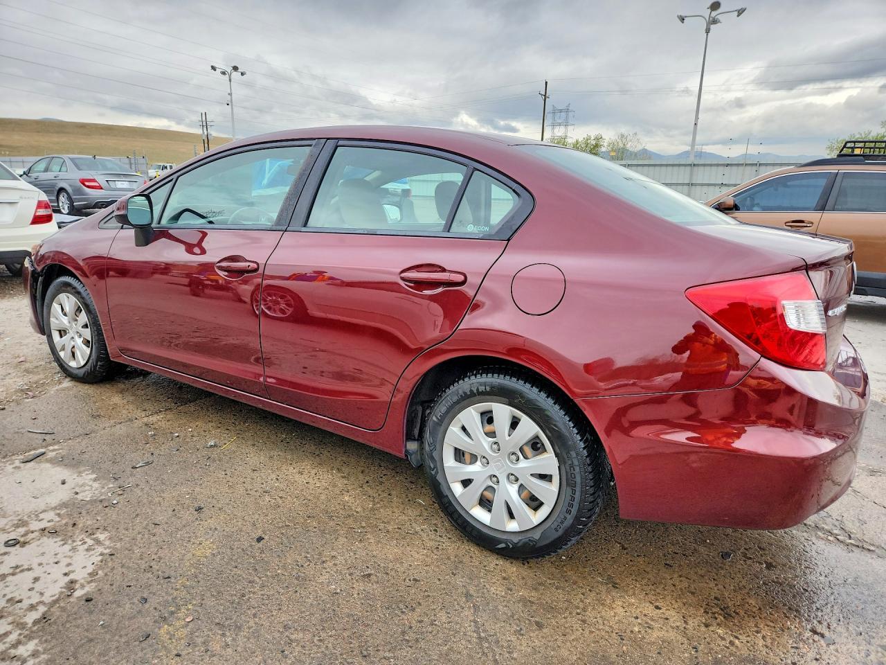 2012 Honda Civic Lx - Фото 2