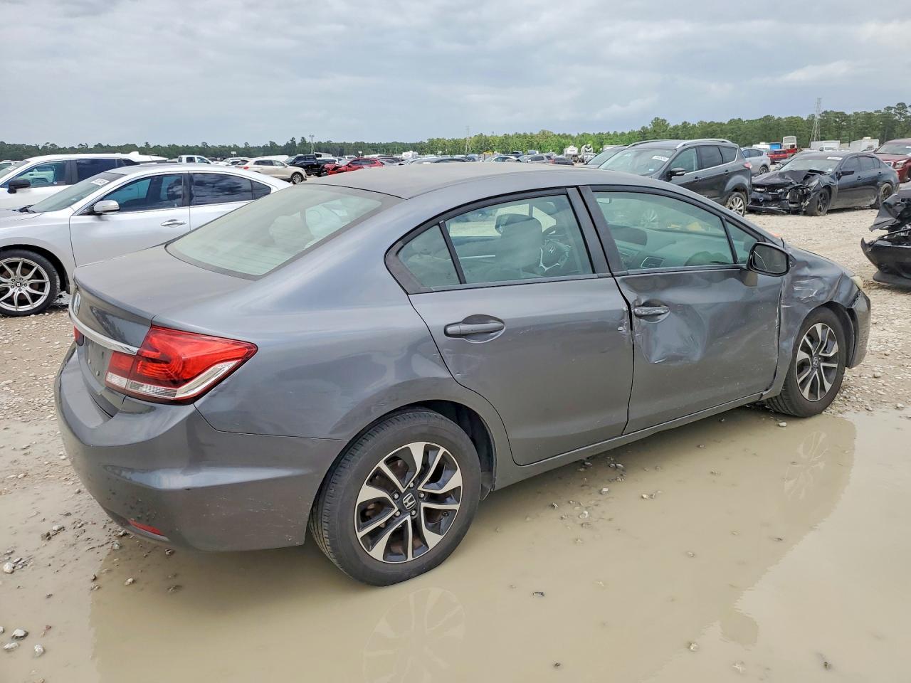 2013 Honda Civic Ex - Фото 3
