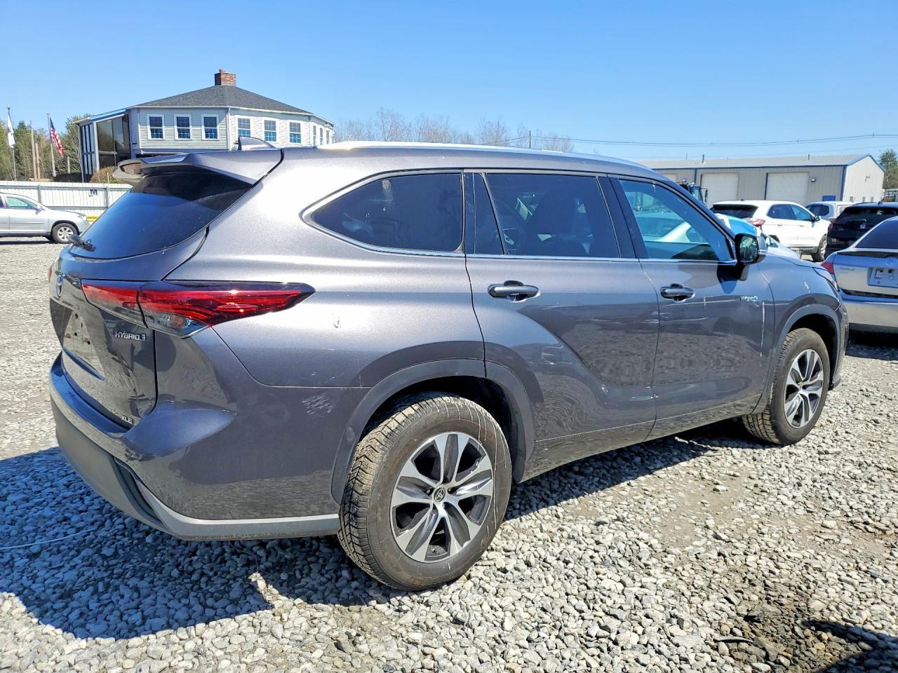 2021 Toyota Highlander Hybrid Xle - Фото 3