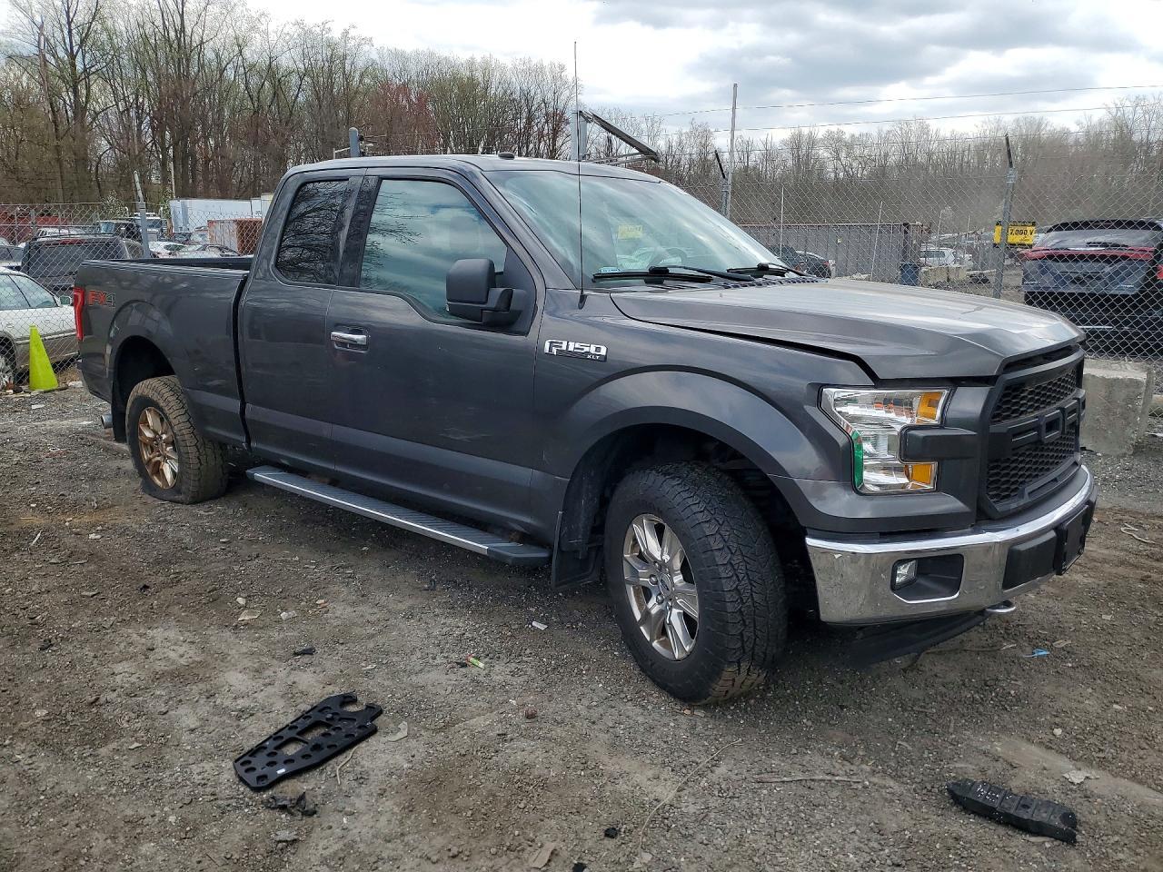 2017 Ford F150 Super Xlt 5.0L V8 Ffv Ext Cab - Фото 4