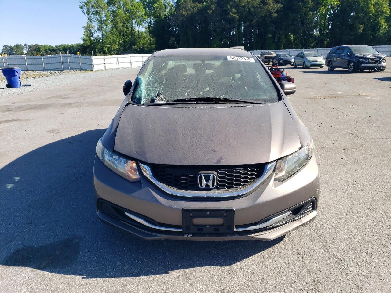 2014 Honda Civic Lx - Фото 5