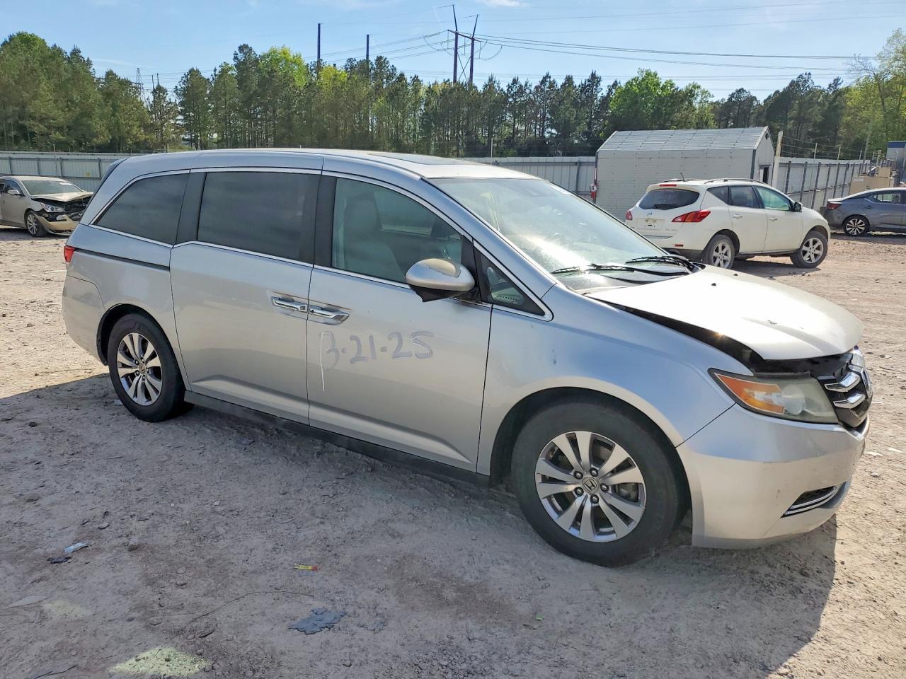 2014 Honda Odyssey Exl - Фото 4