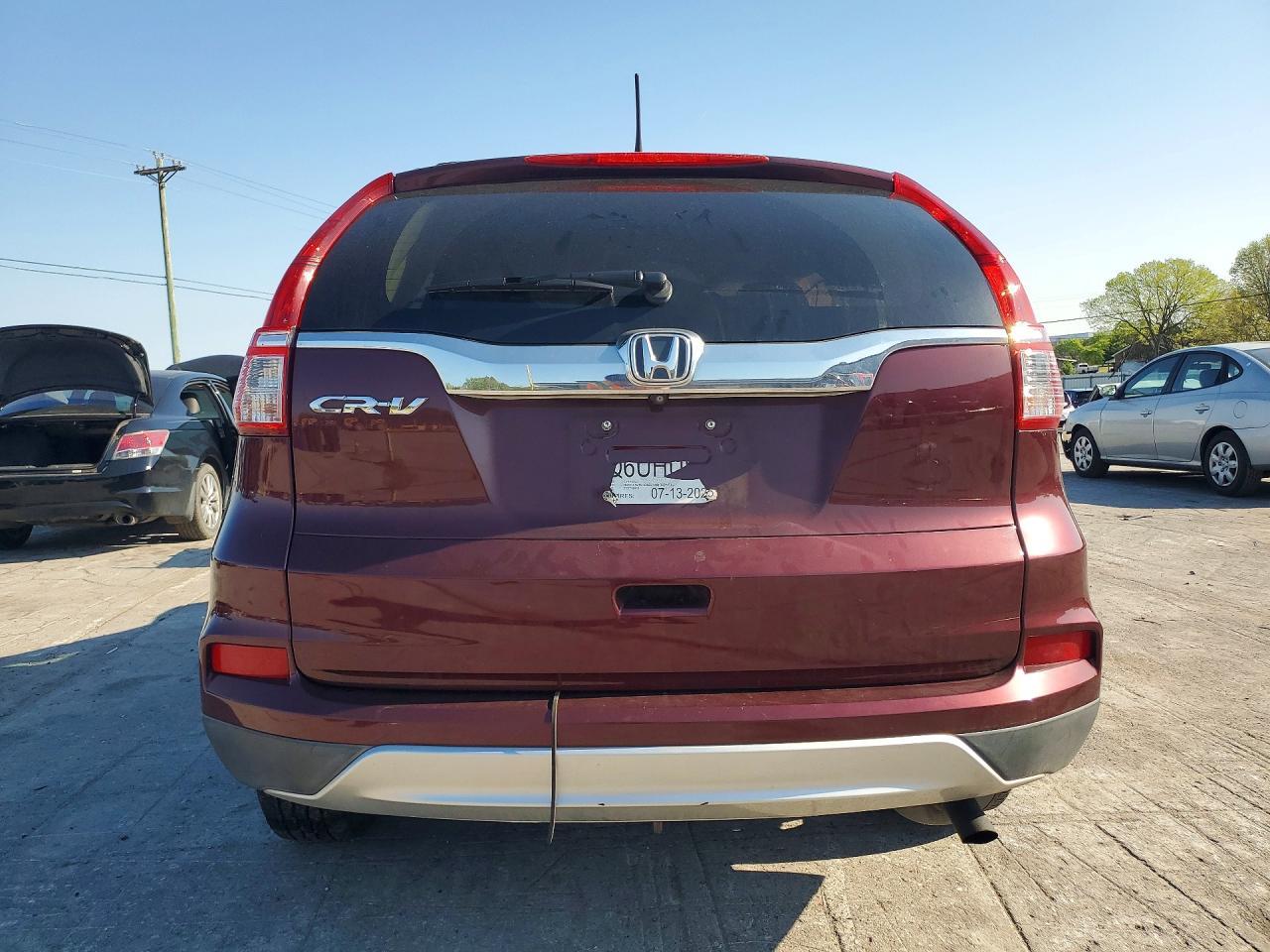 2015 Honda Cr-V Exl - Фото 6