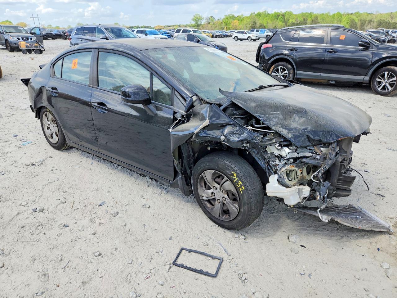 2013 Honda Civic Lx - Фото 4