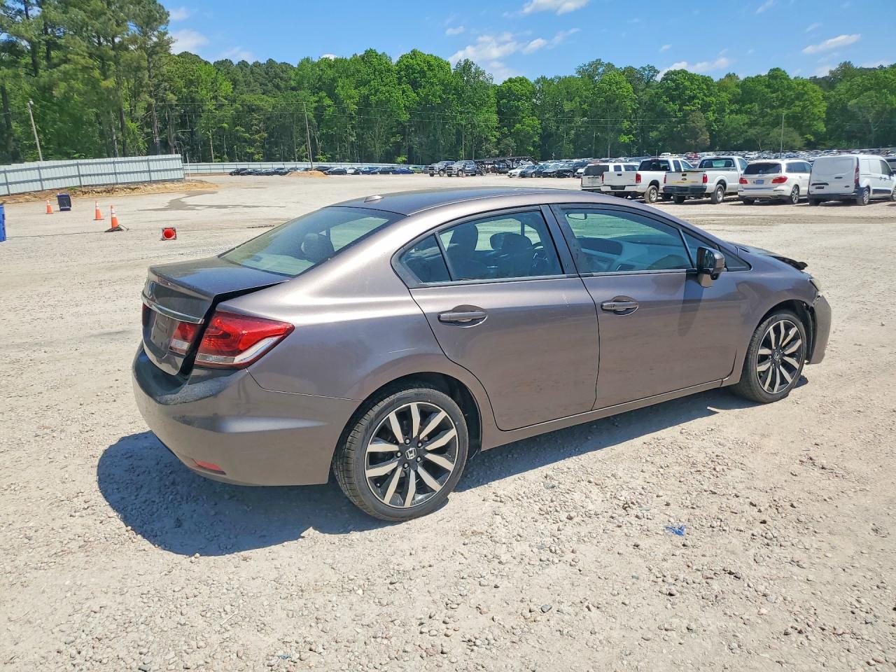 2014 Honda Civic Exl - Фото 3