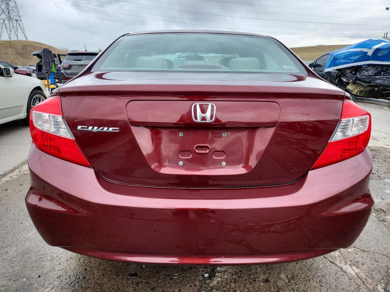 2012 Honda Civic Lx - Фото 6