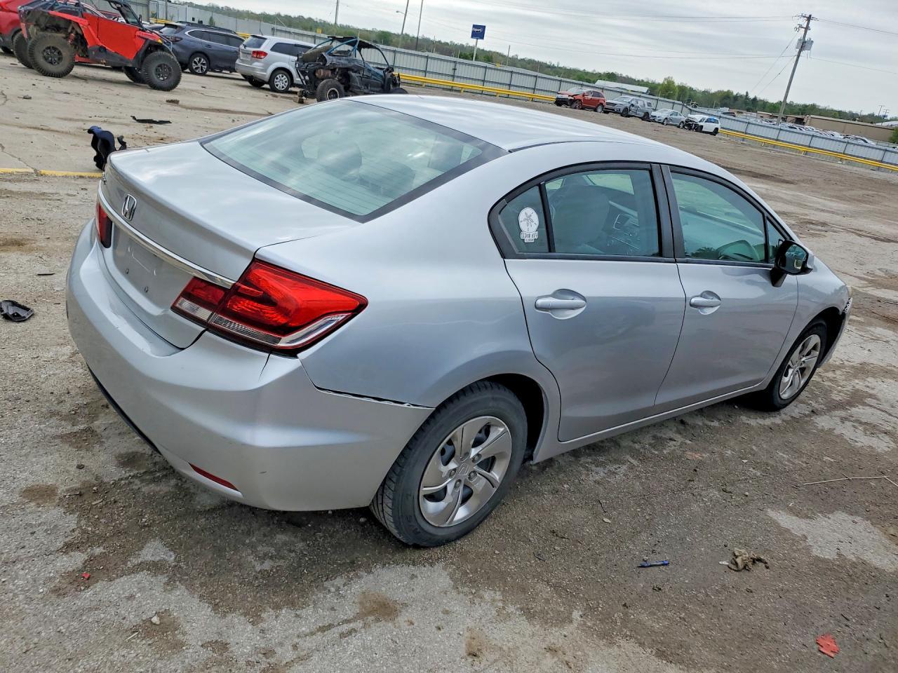 2013 Honda Civic Lx - Фото 3