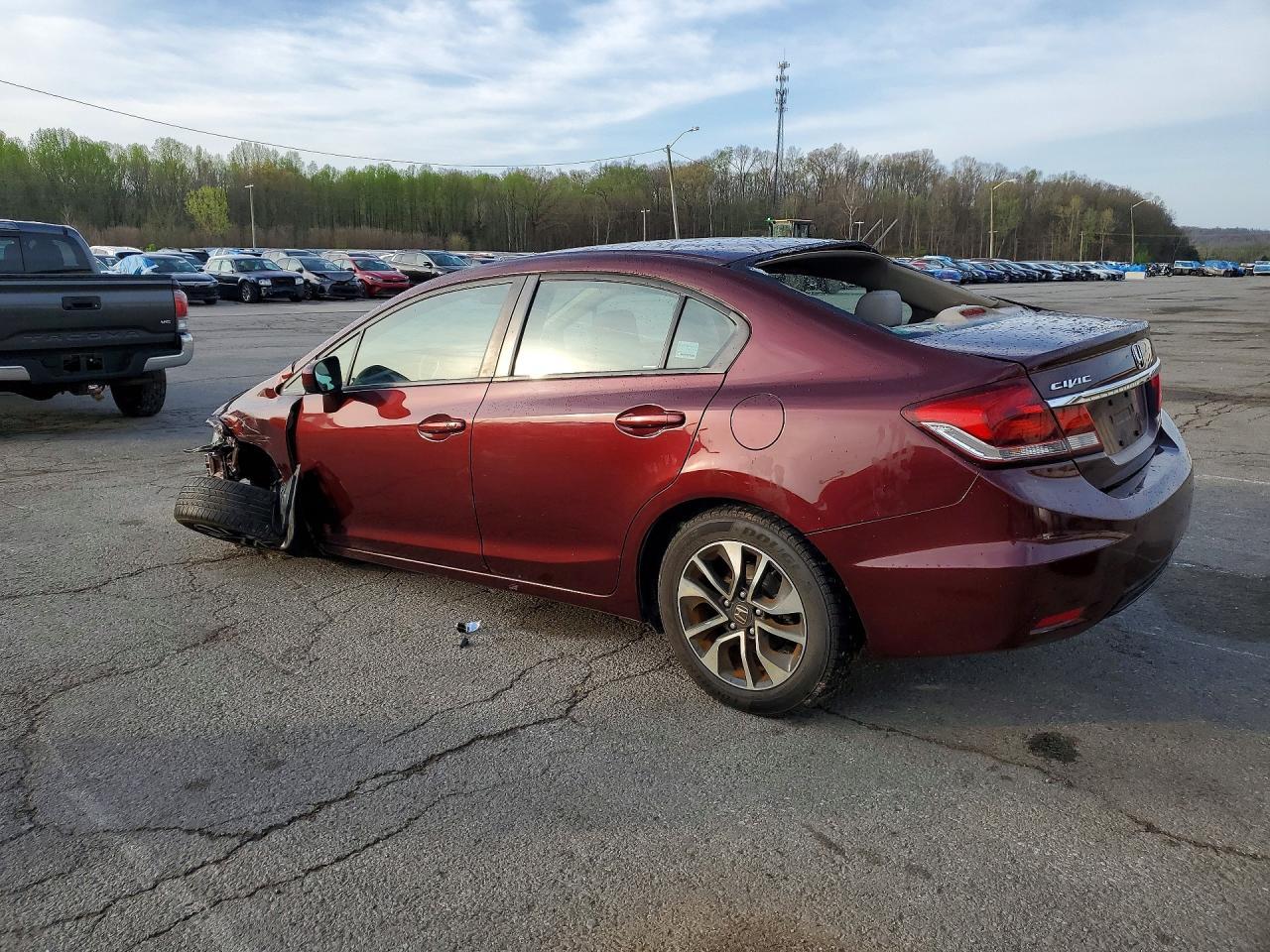 2015 Honda Civic Ex - Фото 2