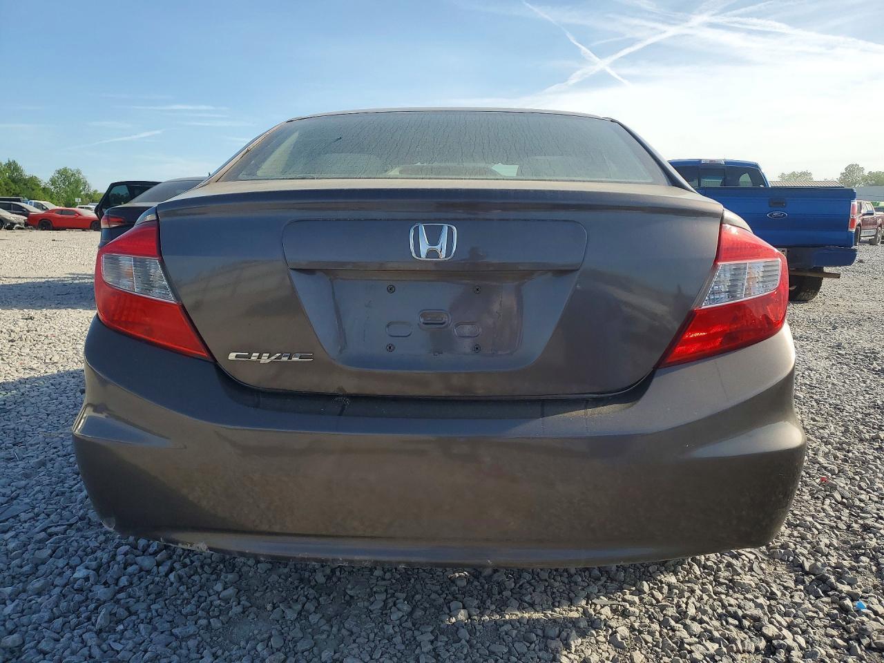 2012 Honda Civic Lx - Фото 6