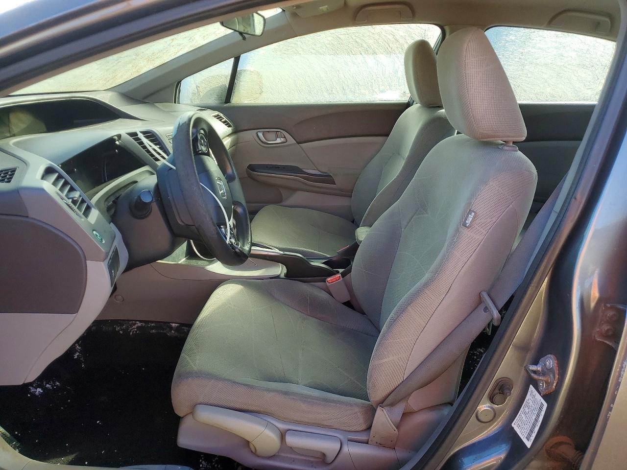 2012 Honda Civic Lx - Фото 7