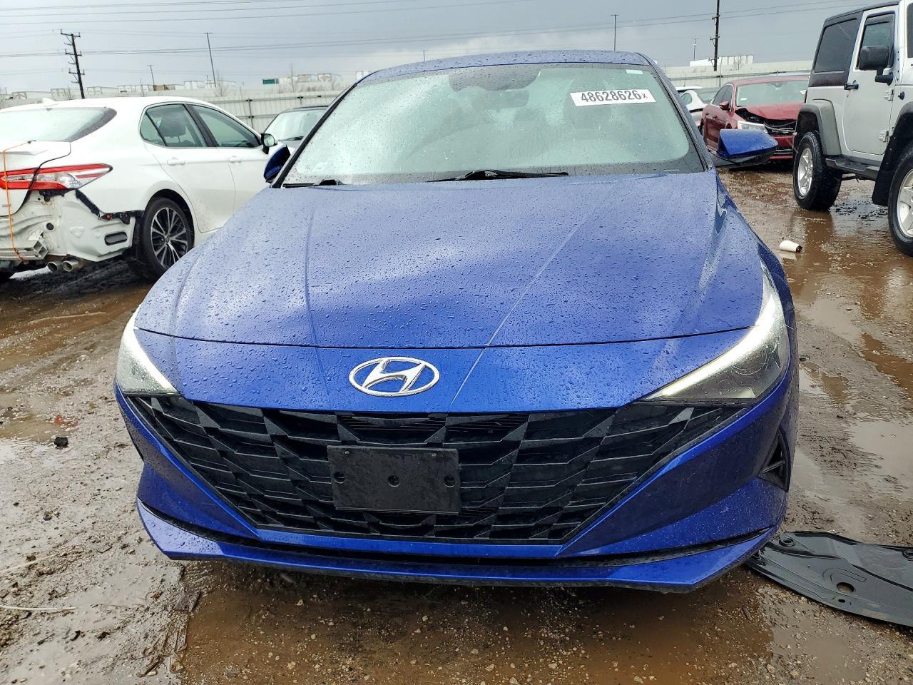 2023 Hyundai Elantra Hybrid Blue - Image 5