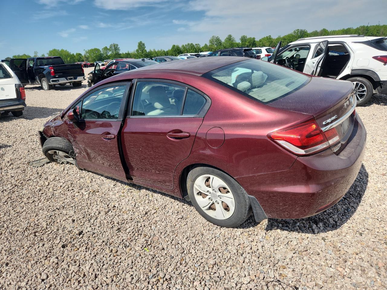 2015 Honda Civic Lx - Фото 2