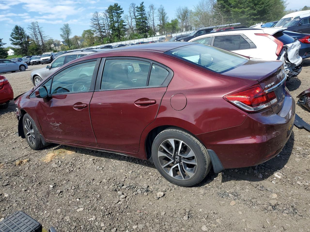 2013 Honda Civic Ex - Фото 2