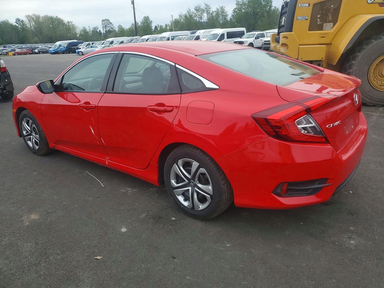 2016 Honda Civic Lx - Фото 2