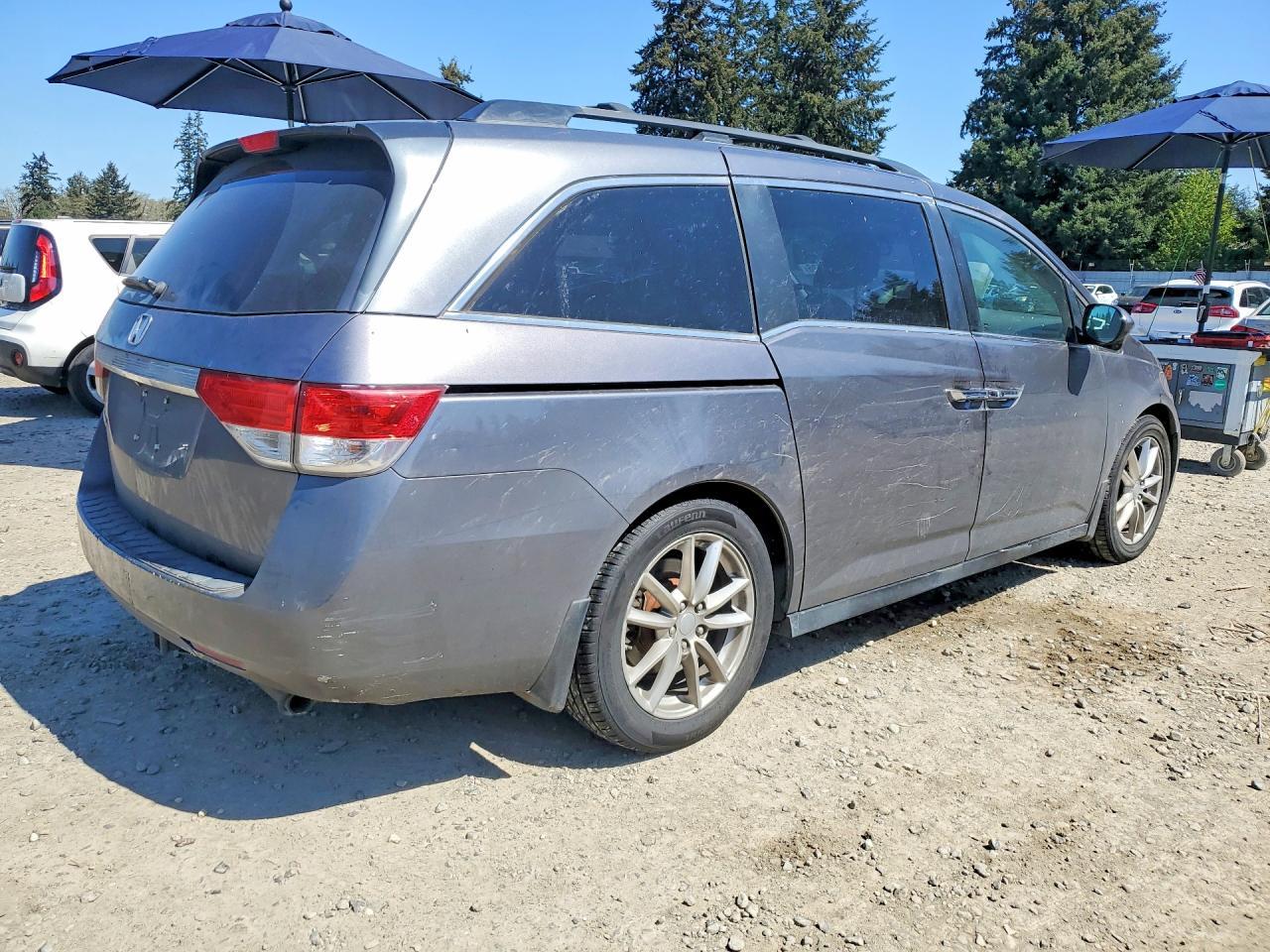 2014 Honda Odyssey Exl - Фото 3