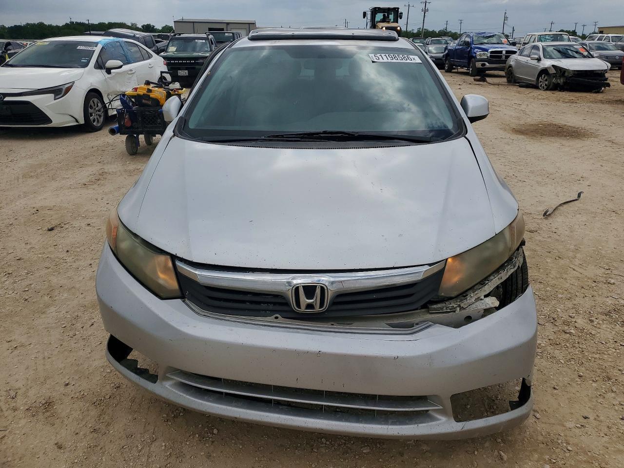 2012 Honda Civic Exl - Фото 5