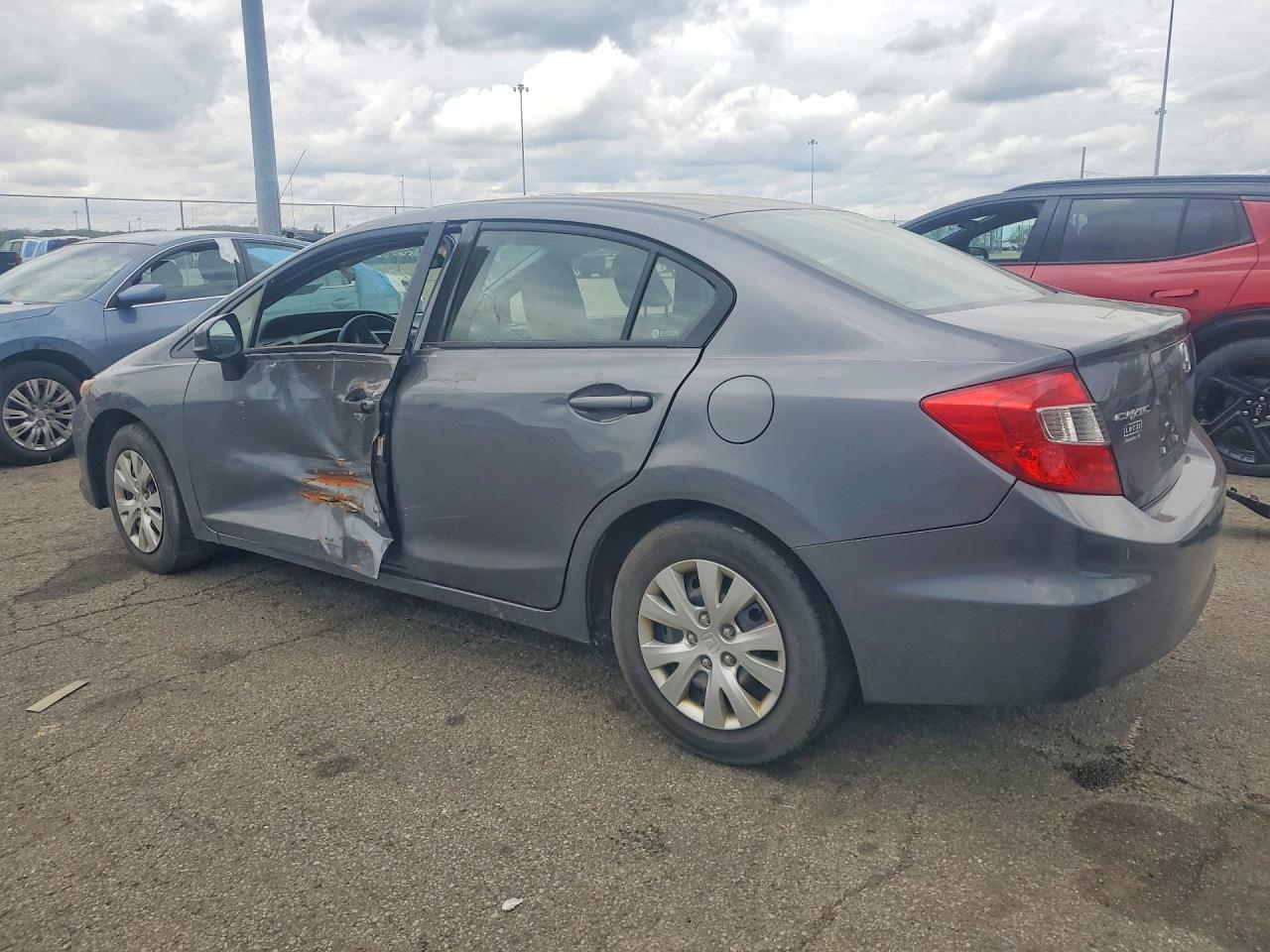 2012 Honda Civic Lx - Фото 2