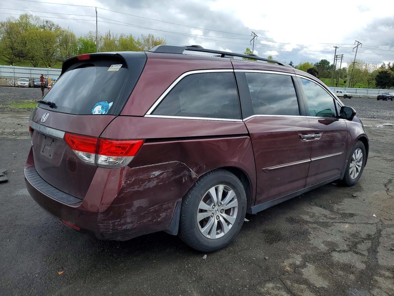 2016 Honda Odyssey Exl - Фото 3