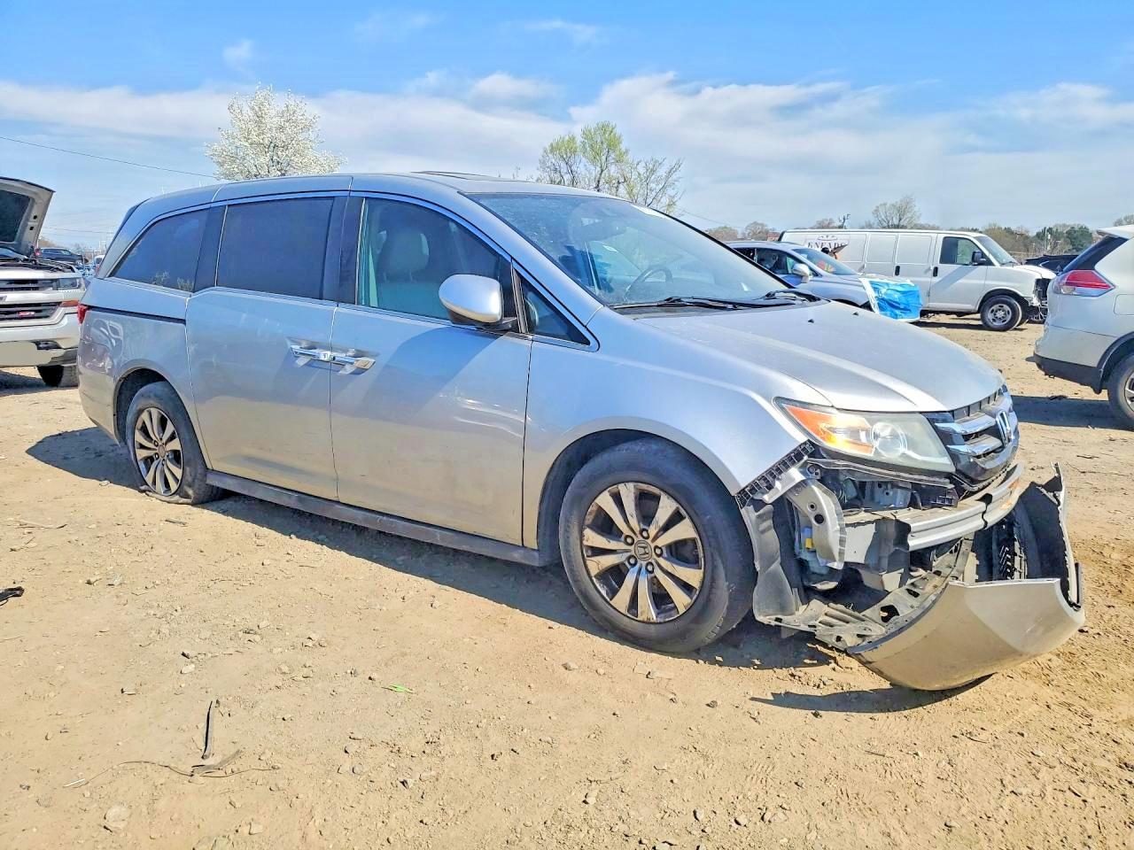 2015 Honda Odyssey Exl - Фото 4