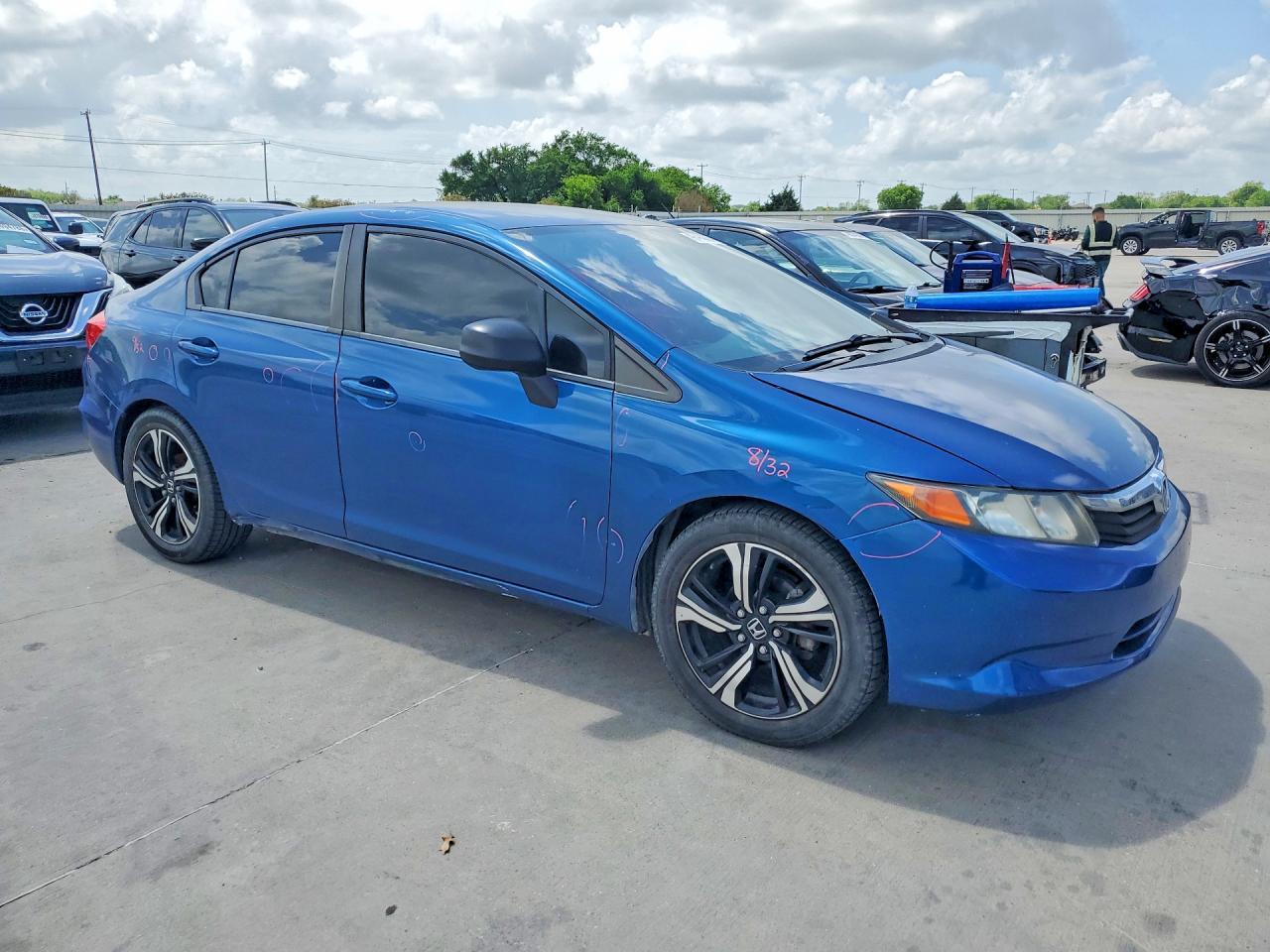 2012 Honda Civic Lx - Фото 4