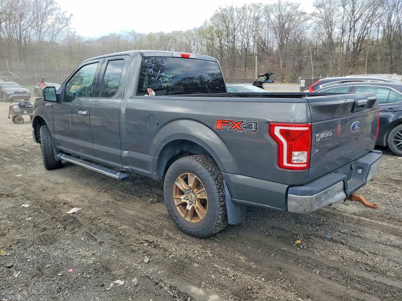 2017 Ford F150 Super Xlt 5.0L V8 Ffv Ext Cab - Фото 2