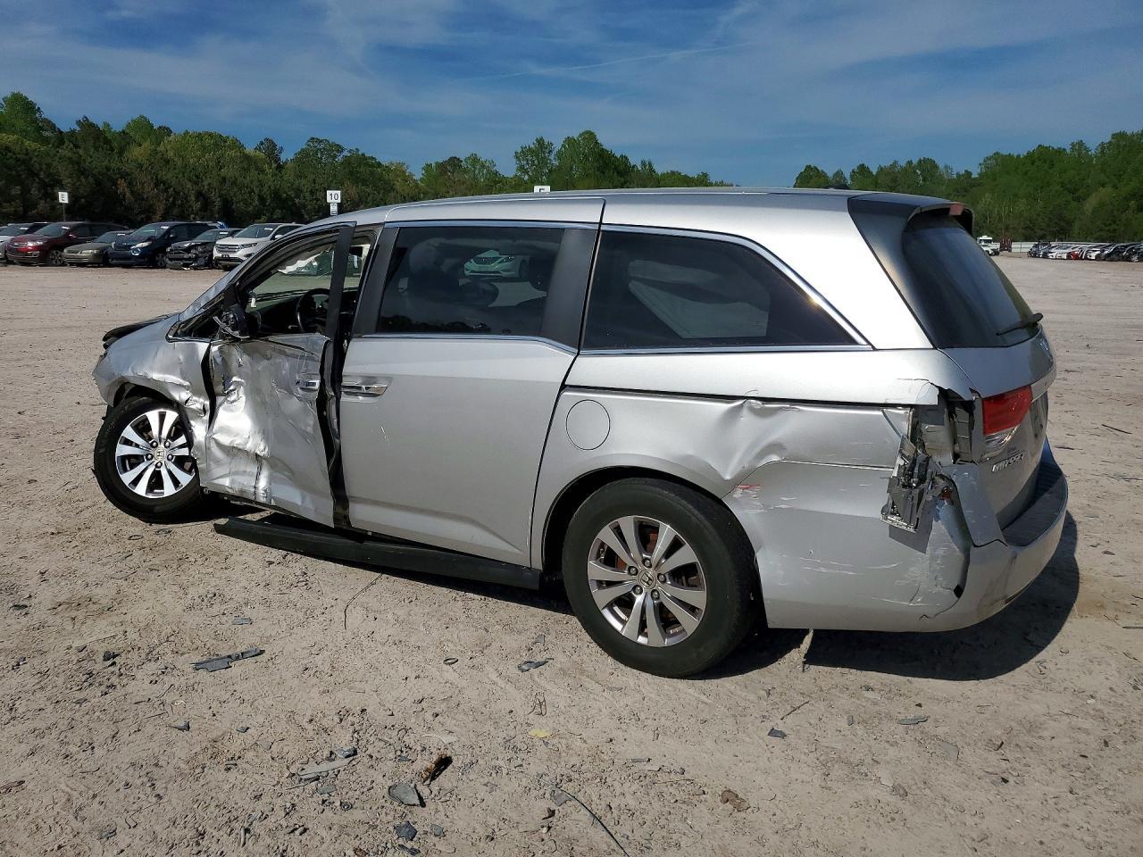 2014 Honda Odyssey Exl - Фото 2