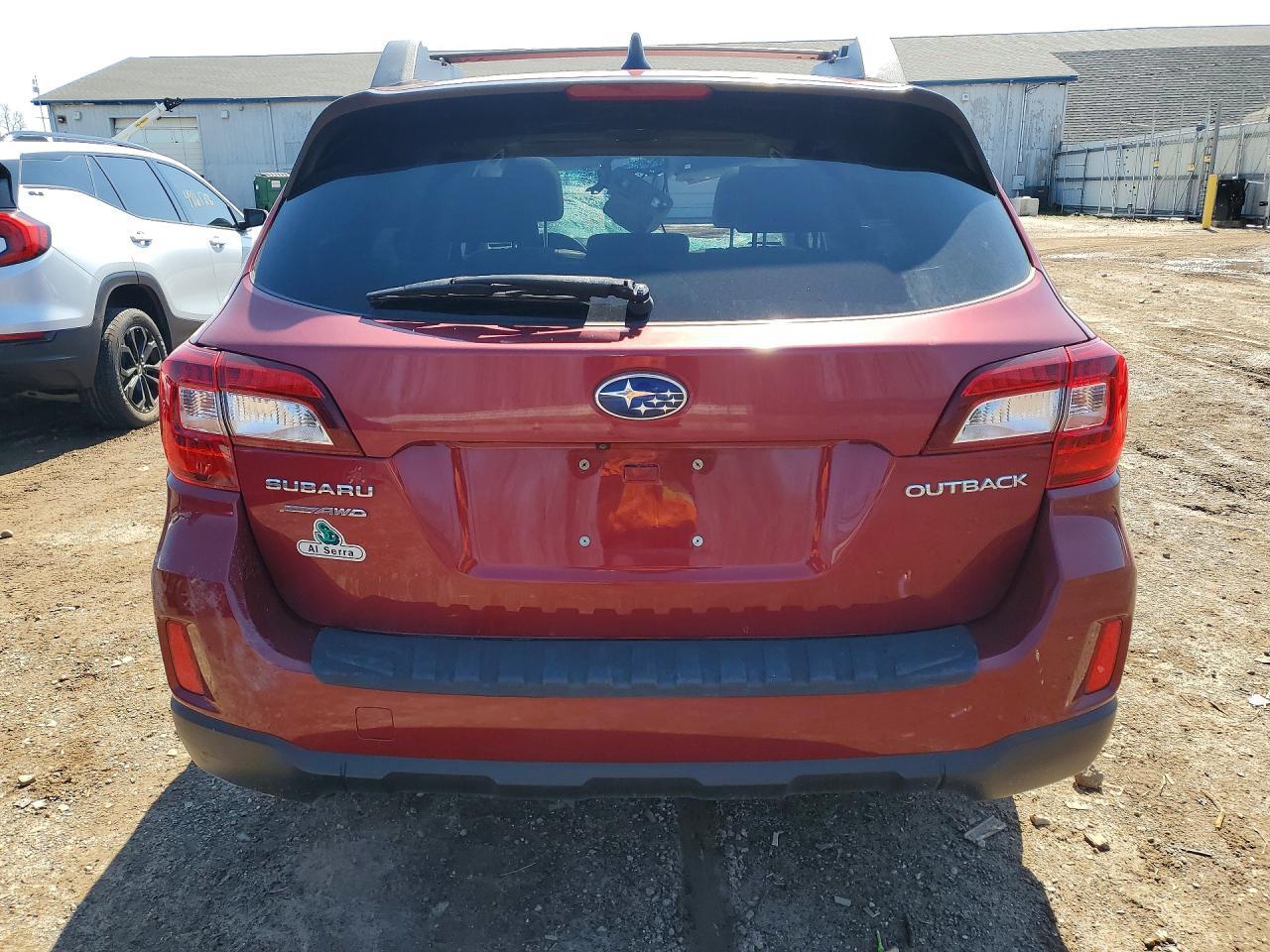 2016 Subaru Outback 2.5I Limited - Фото 6